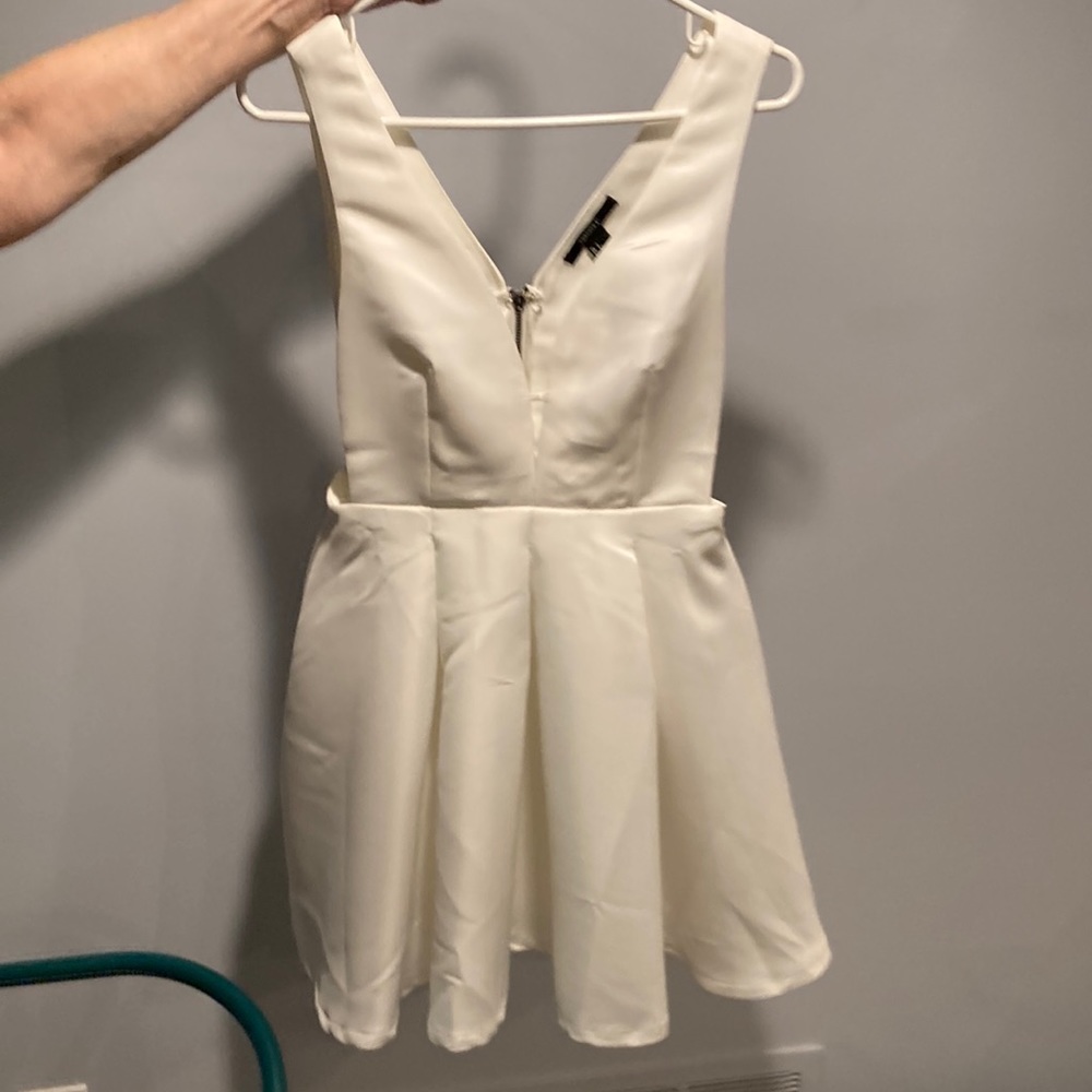 Forever 21 cream colored dress